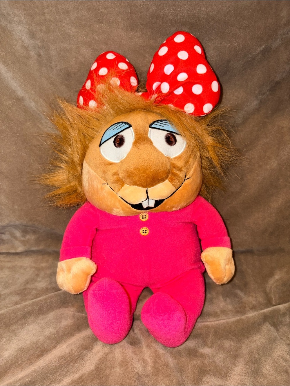 Kohl’s Cares Little Critter Plush Pink Sister Bunny Polka Dot Bow Mercer Mayer